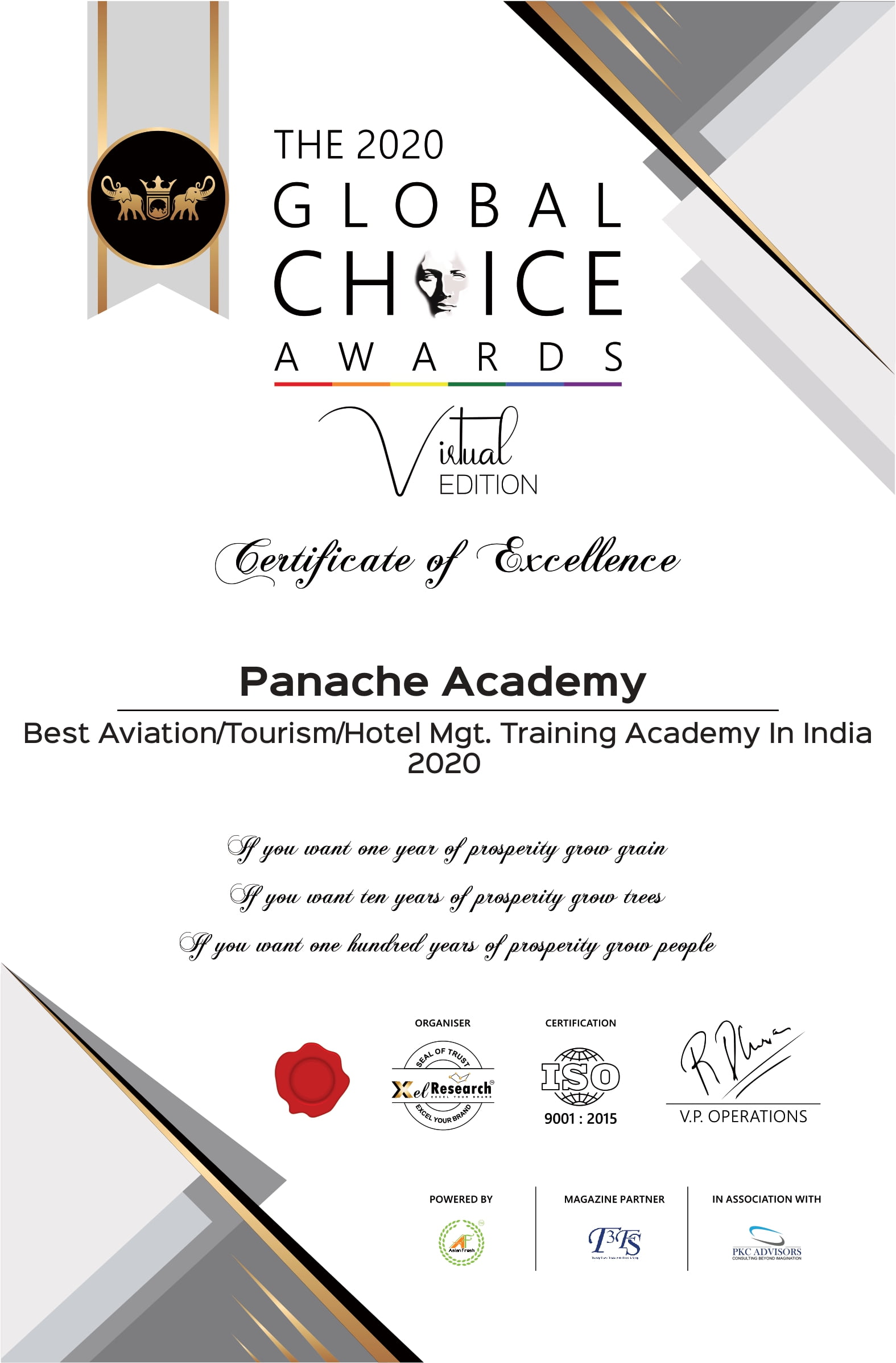 The 2020 Global Choice Award