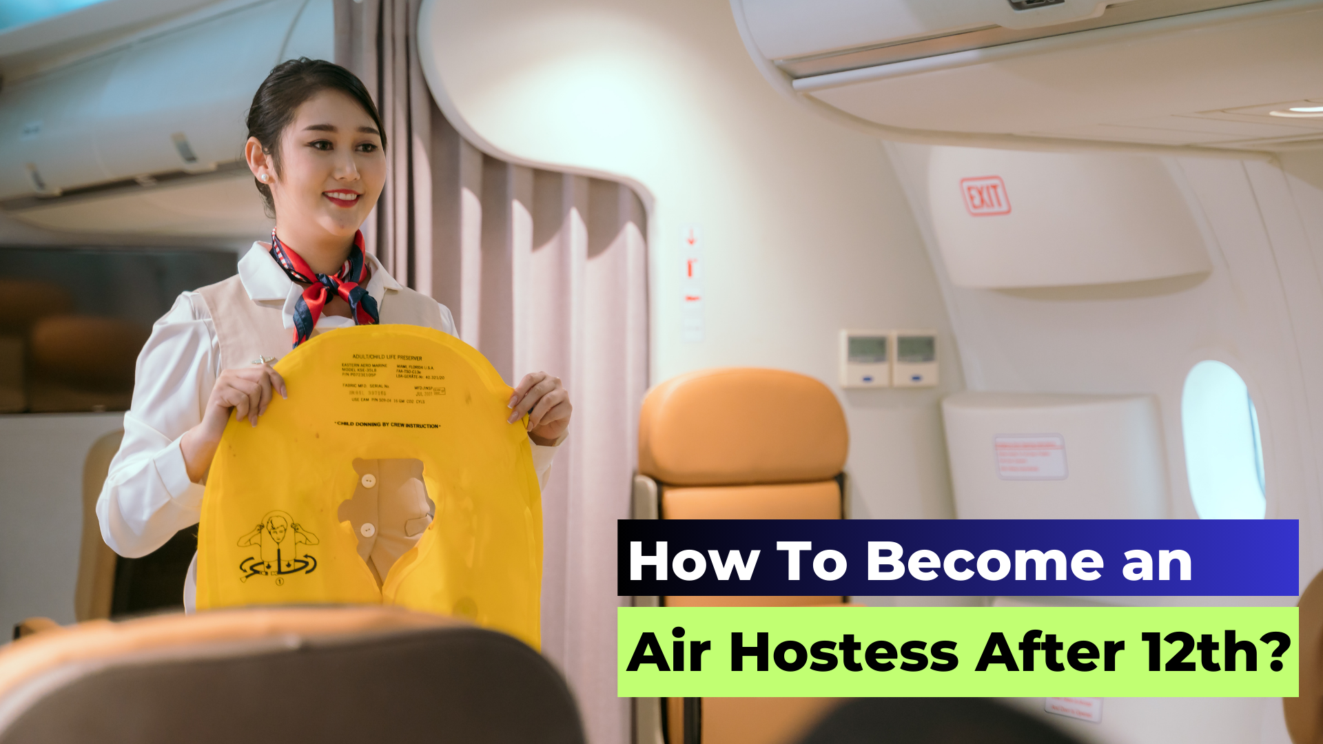 How To Become an Air Hostess After 12th