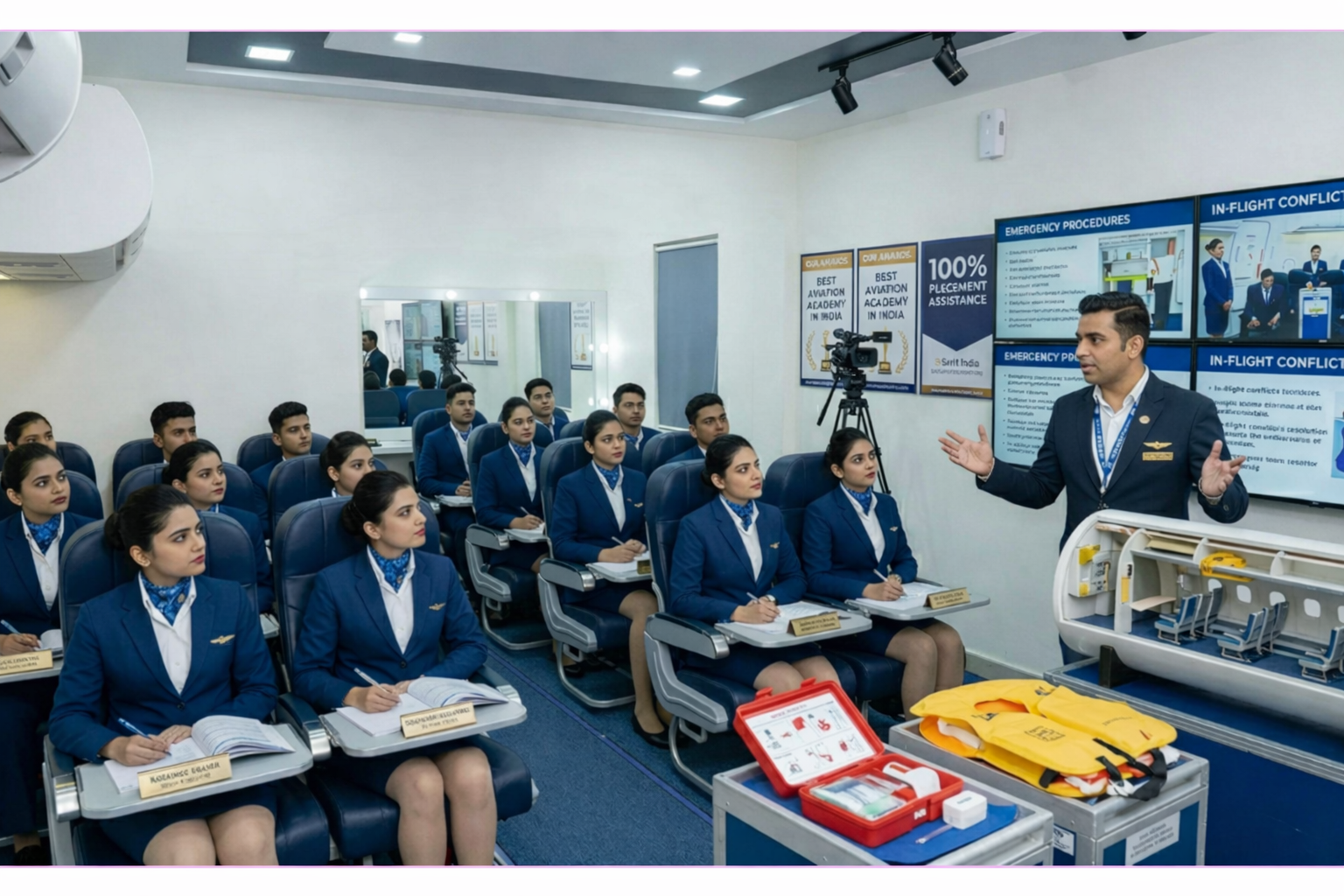 air hostess training institute in Vadodara