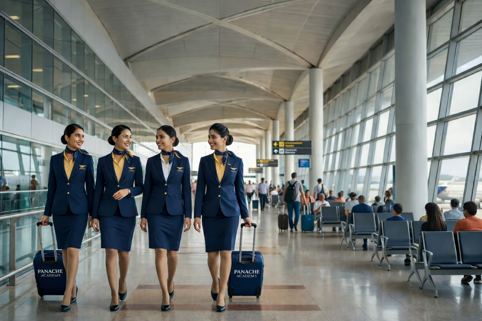 Top Reasons to Choose Panache Academy – Best Air Hostess Training Institute in Ahmedabad