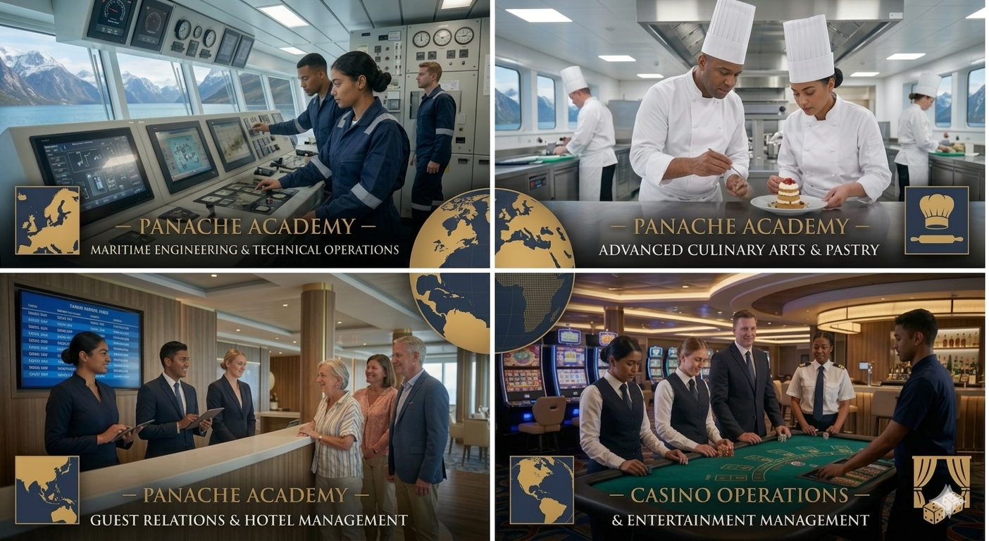 Panache Academy the Best Cruise Ship Institute in Ahmedabad ?