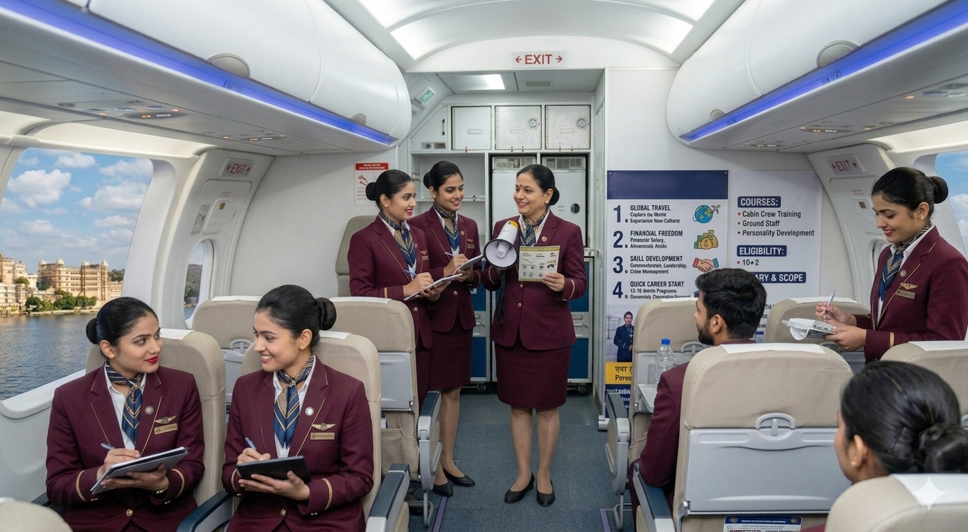 Why Choose Air Hostess Training After 12th?
