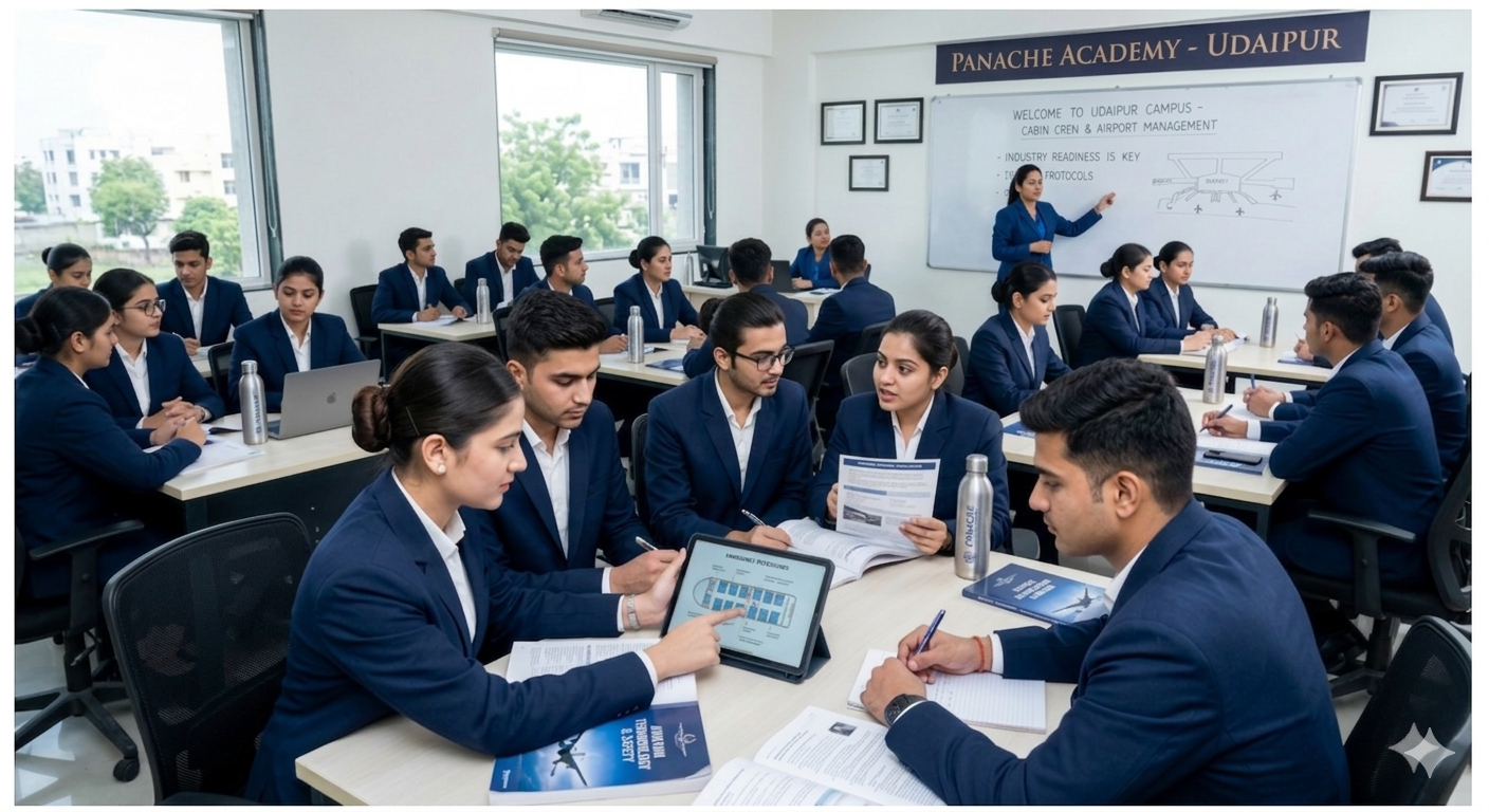 Cabin Crew and Airport Management Course Udaipur