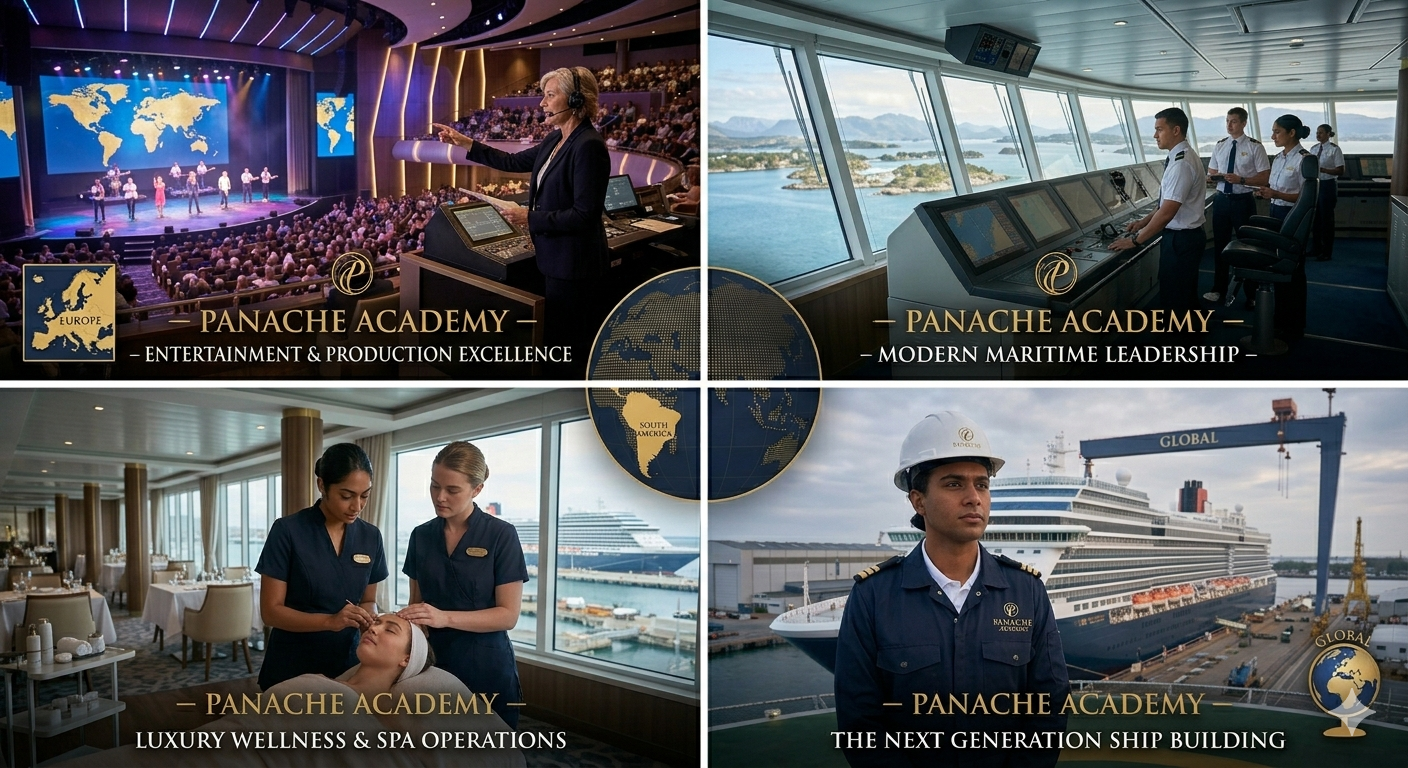Panache Academy the Best Cruise Ship Institute in Vadodara?