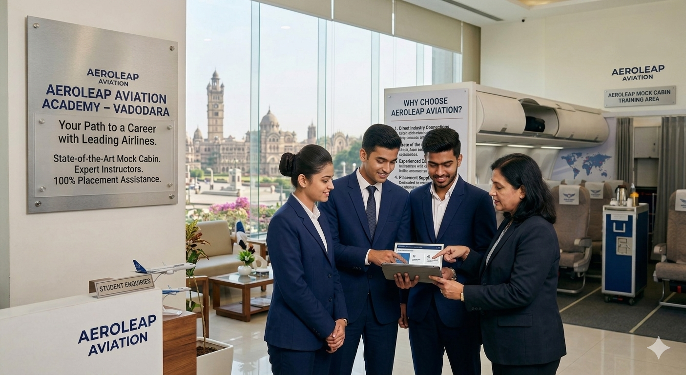 Airline Job Training Institute in Vadodara | Panache Academy