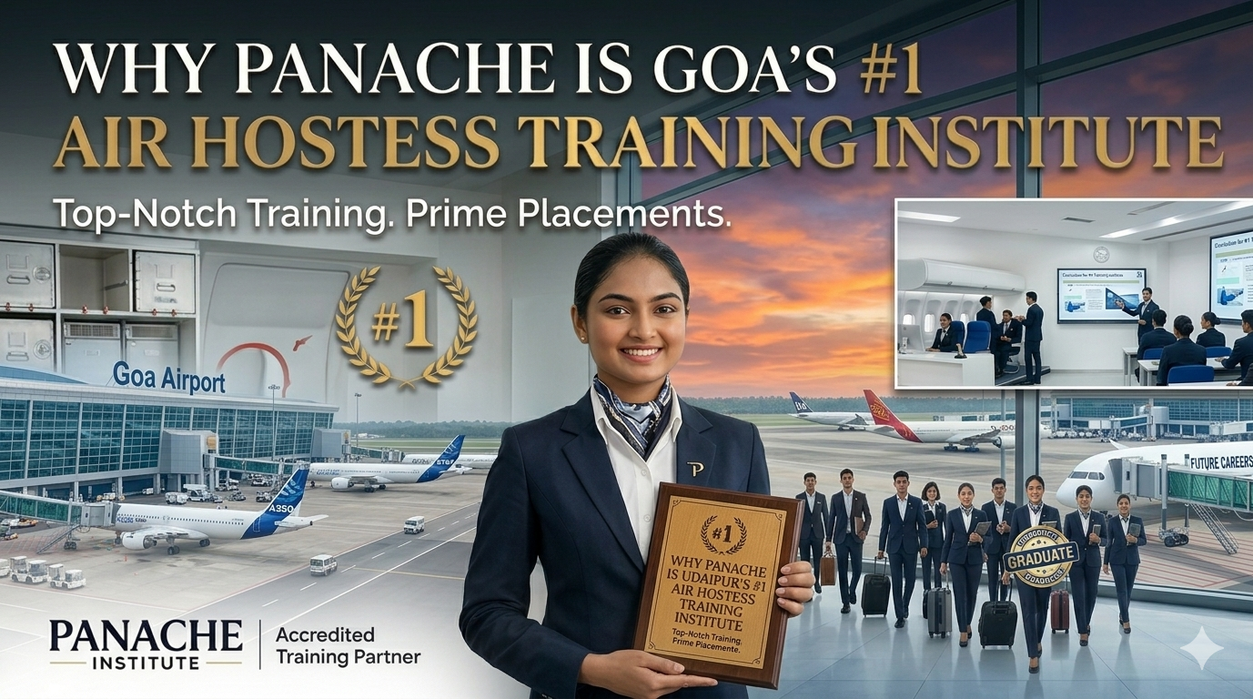 Why Panache is the No.1 Air Hostess Training Institute in Goa?