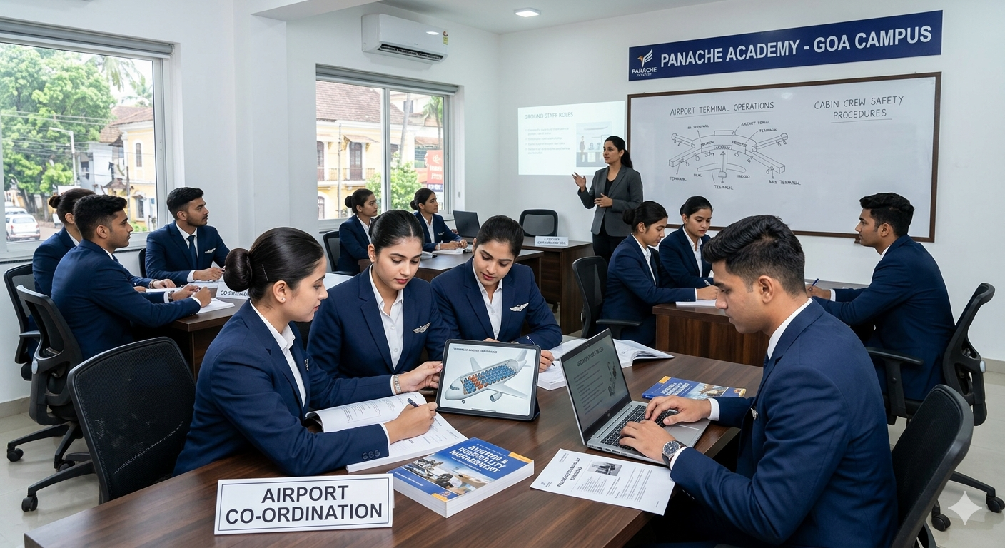 Cabin Crew and Airport Management Course Goa