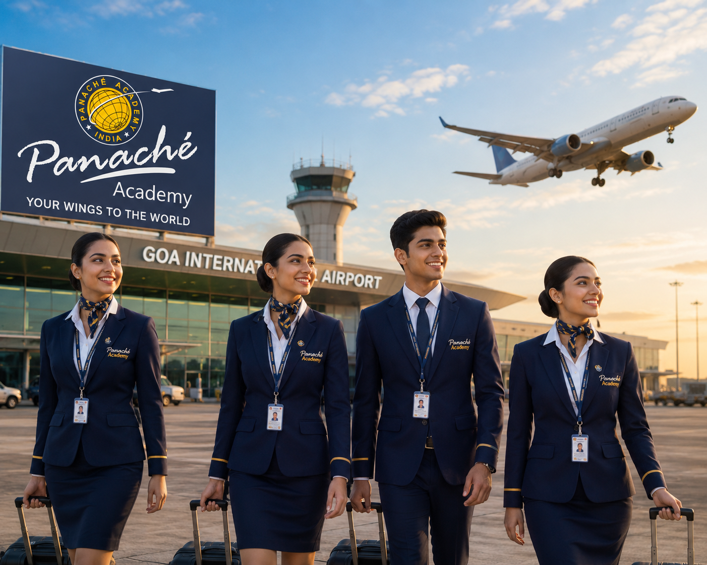 Air Hostess Training Goa-Build Your Aviation Career With Panache Academy