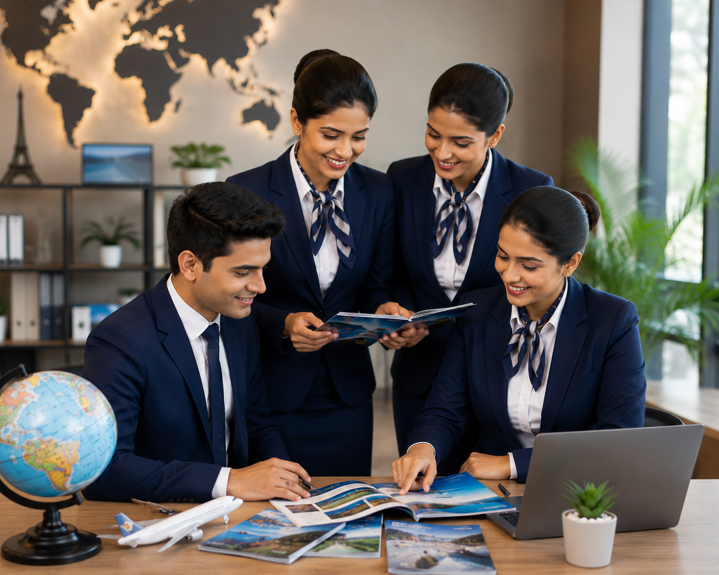 Best Travel and Tourism Training Institute Ahmedabad for aviation and tourism careers.